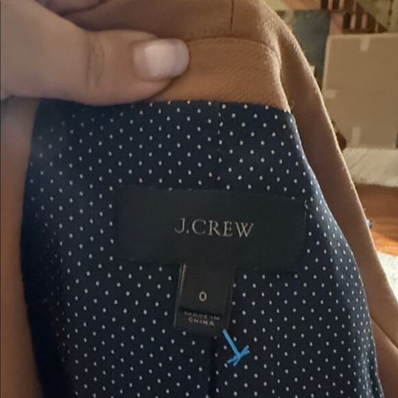 J. CREW classic wool schoolboy business professional blazer 0 - Picture 3 of 7